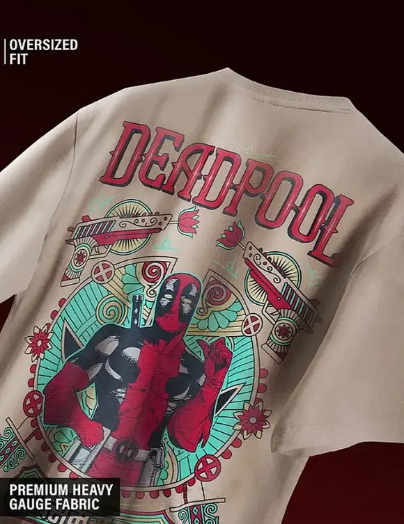 Truck Art: Deadpool Oversized T-Shirts