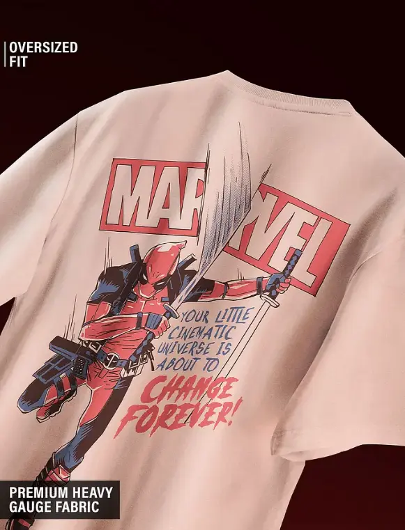 Deadpool: Change Forever Oversized T-Shirts