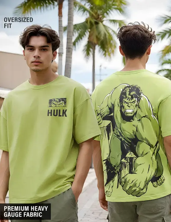 Hulk: The Incredible Oversized T-Shirts