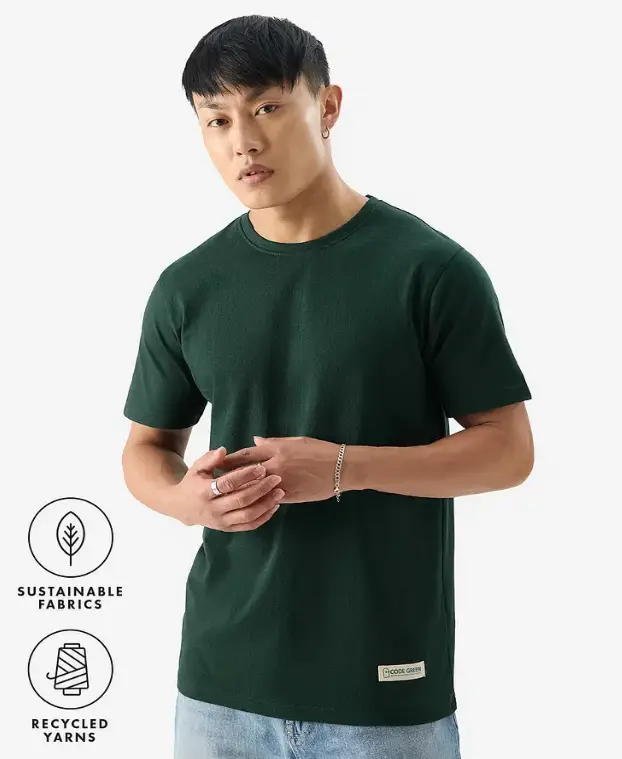 Classic Sustainable Tee: Green T-Shirts