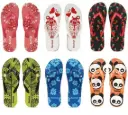 Footup  Womens Comfort Stylish Trending with colorful Printed Slippers combo (Pack Of 6 pairs)