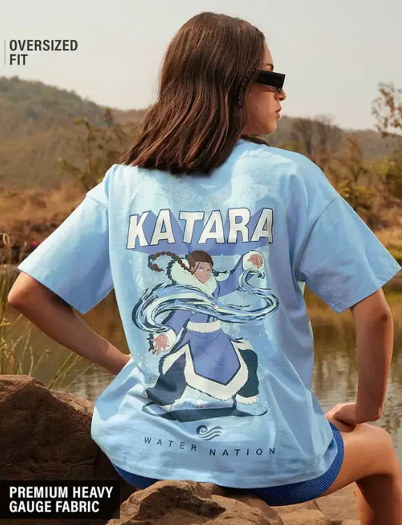 Avatar: Katara Women Oversized T-Shirts