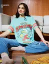 The Smurfs: Super Smurf Women Oversized T-Shirts