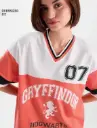 Harry Potter: House Gryffindor Women Oversized T-Shirts