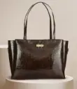 HorseandHash  Women Brown Handbag
