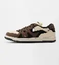 Urban Blaze: Mocha Men Low Top Sneakers