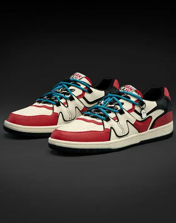 Urban Blaze: Inferno Men Low Top Sneakers