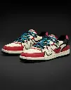 Urban Blaze: Inferno Men Low Top Sneakers