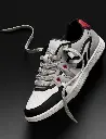 Urban Blaze: Tokyo Men Low Top Sneakers