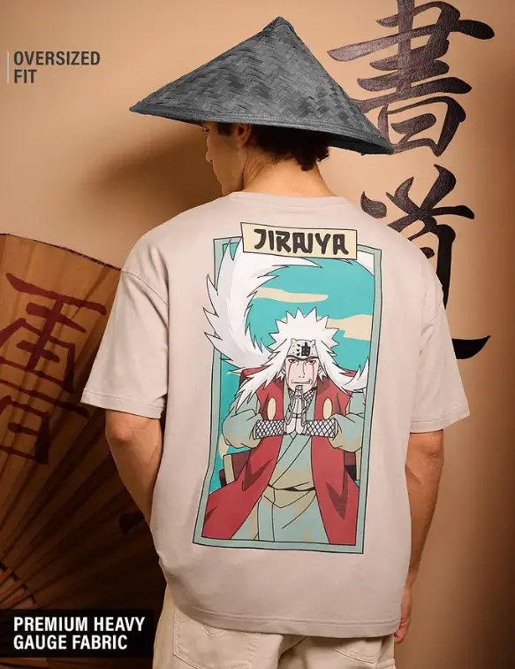 Naruto Shippuden: Jiraya Oversized T-Shirts