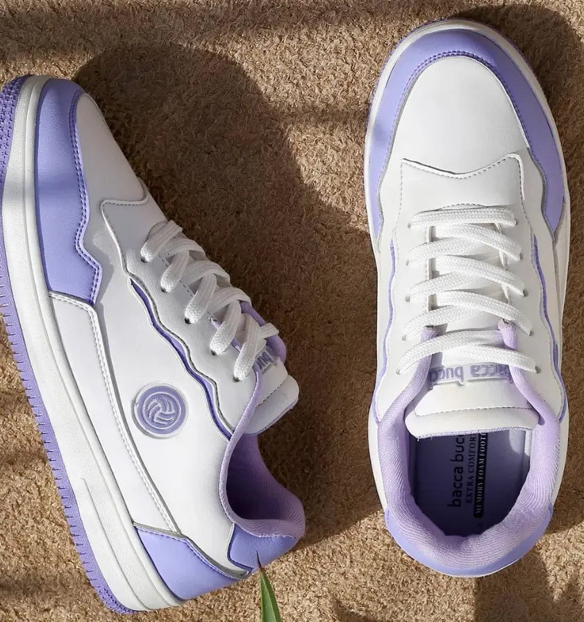 Bacca Bucci INFINITY Low Top Flat Sole Fashion Women's Sneakers