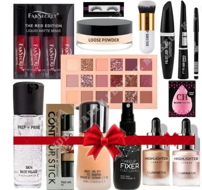 Makeup Kit Combo for Girls & Women with 15 Essential Products  (Pack of 15)