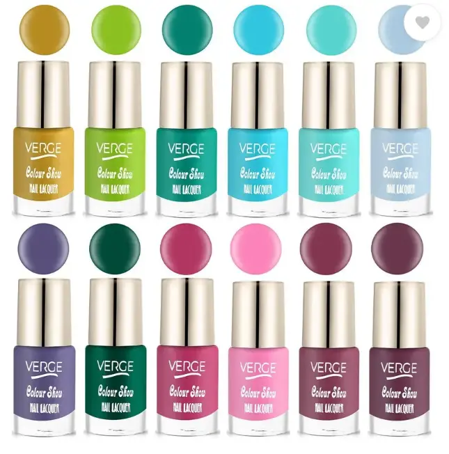 Colour Show Ultra Shine Nail Polish (LONG LASTING & NON TOXIC) (Pack of 12) TEENAGE TWELVE CS12_42, CHIP RESISTANT & QUICK DRY  (Pack of 12)