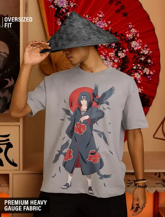 Naruto Shippuden: Itachi Oversized T-Shirts