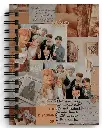 BTS 2022 COLLECTION A5 Diary RULED 160 Pages  (Multicolor)