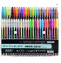 ibox 48 Pcs Neon Color Gel Pens For Kids Coloring Sketching Painting Drawing Pen