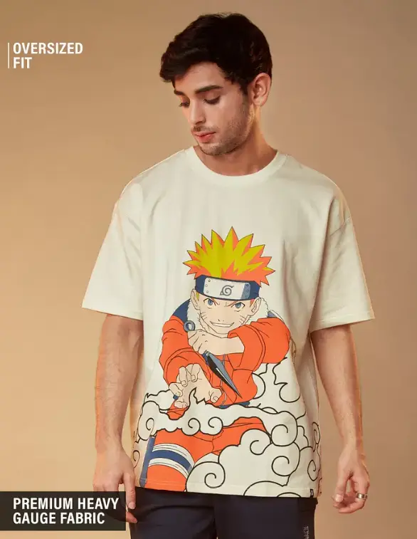 Naruto: Believe it Oversized T-Shirts