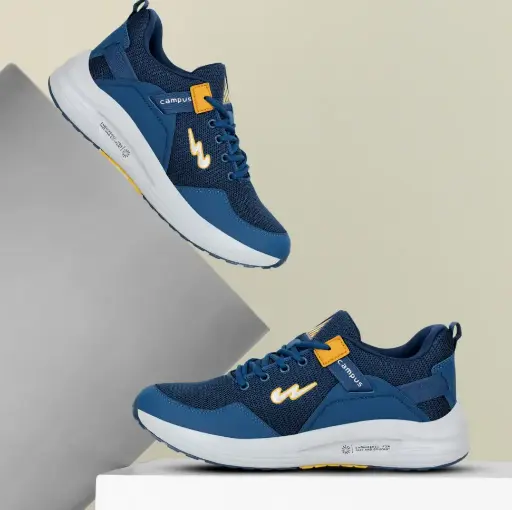 EUROPA Blue Men's Running Shoes