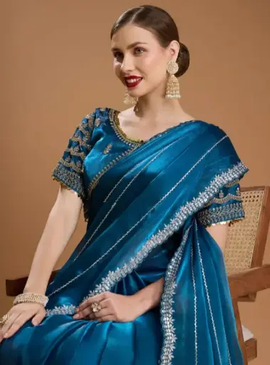 Karishma jimmy choo saree