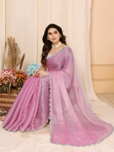Beautiful premium Quality Jimmy choo Designer Saree