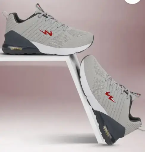 CAMPUS  Men's Sports Shoes | Memory Insole with Air Capsule Brilliance |Lace-Up Running Shoes For Men