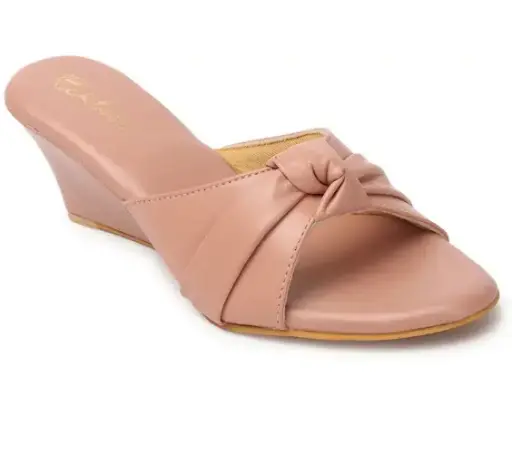 Women PT-607 Lightweight Comfort Summer Trendy Premium Stylish Party disigin Wedges Sandal
