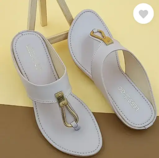 legsgo  Women Flats Sandal  (Purple)