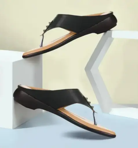 LIBERTY  Women Casual Sandal  (Black)