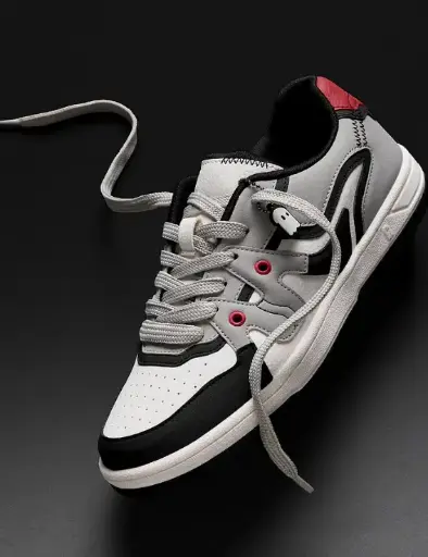 Urban Blaze: Tokyo Men Low Top Sneakers