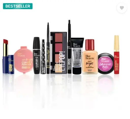 BLUE HEAVEN Bridal Makeup kit for women  (Pack of 11)